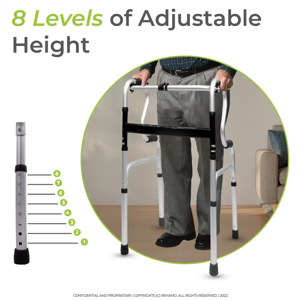 Folding Walker Walkie Style