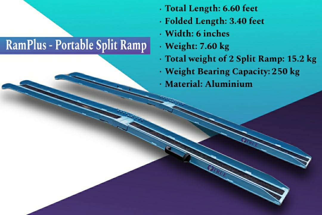 Portable split ramp