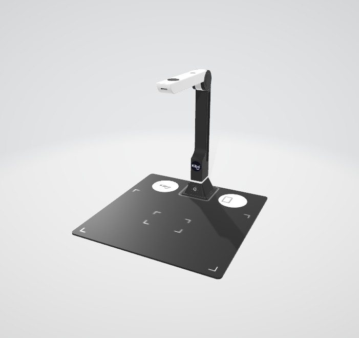 A 3D mockup of Kibo 1.0 Kit consisting of Kibo hardware placed on a soft mat.