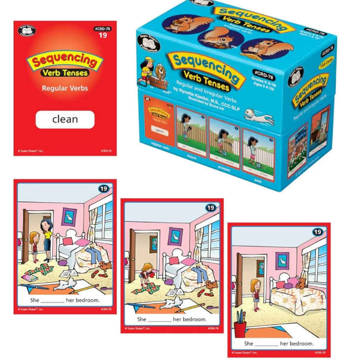 Tense Sequencing Cards