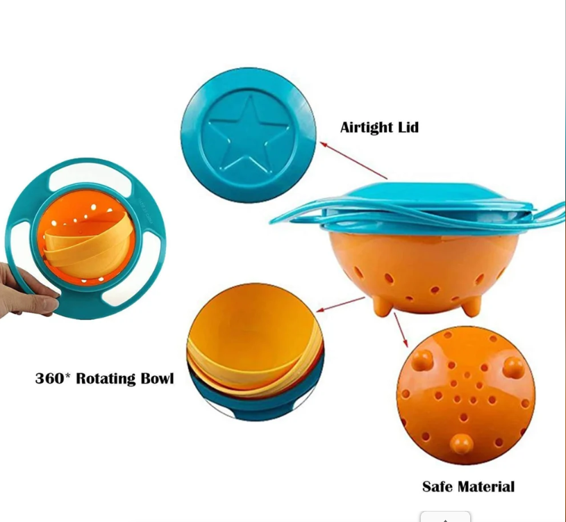 anti spill bowls
