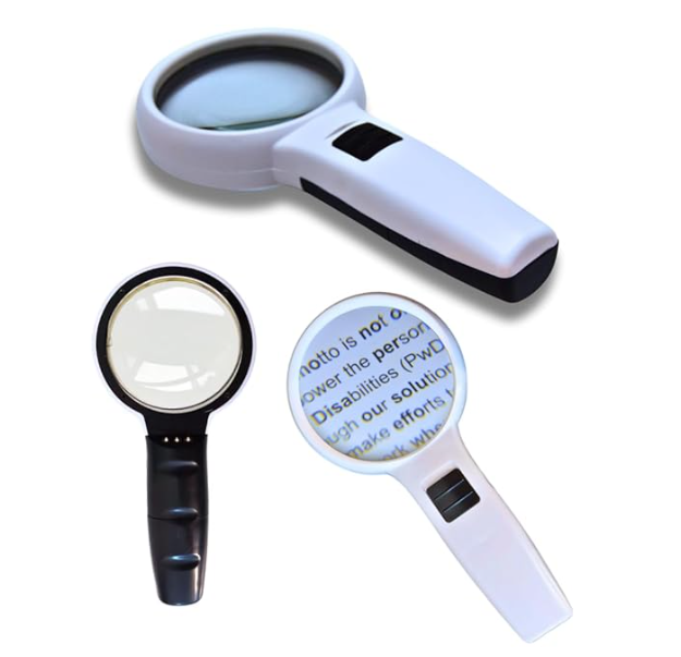 Torchit Handheld Magnifier - Low Vision