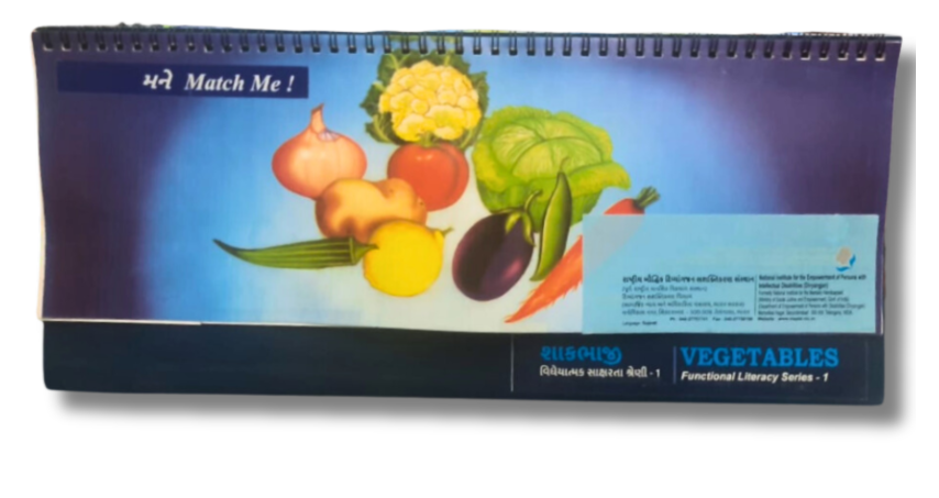vegetable flip cards