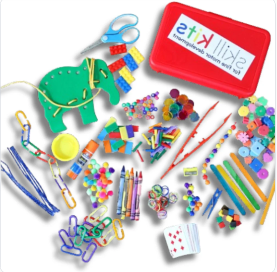 Fine motor activity materials