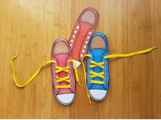 Educational Toy Shoe Less - Fine Motor