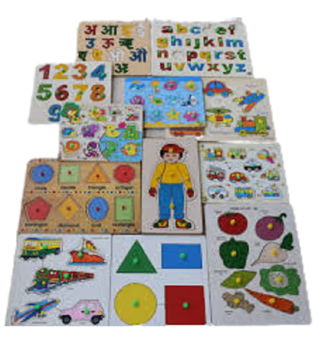 PVC TACTILE BOARD PUZZLES